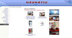 Desktop Screenshot of maxmatic.fr
