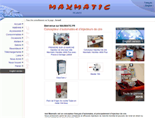 Tablet Screenshot of maxmatic.fr